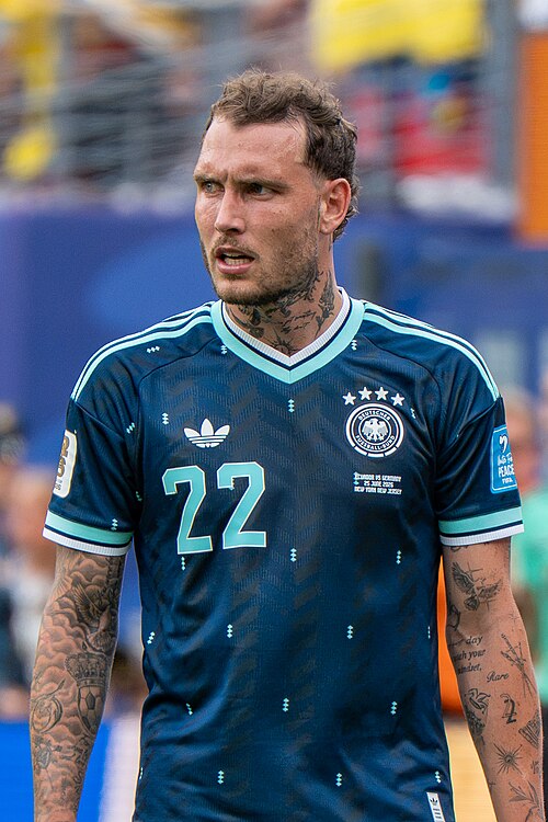 David Raum during Ecuador v Germany on 25 June 2026 at the 2026 FIFA World Cup