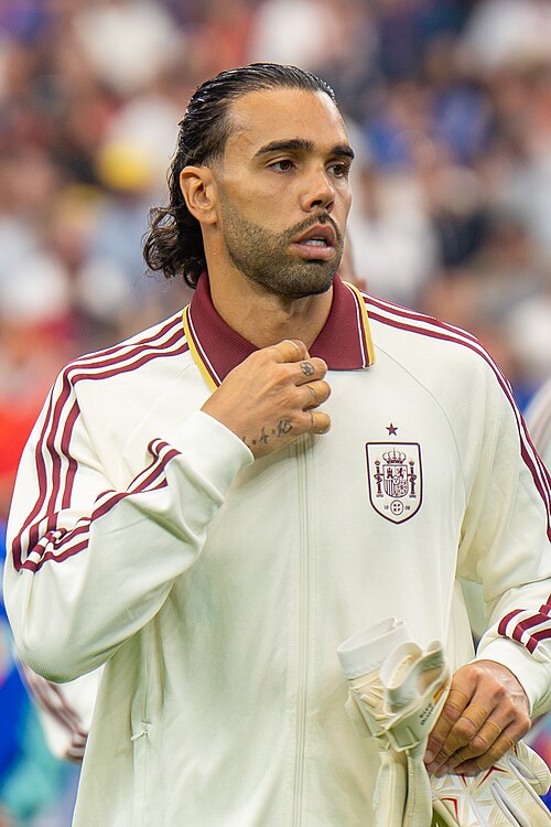 David Raya during France v Spain at the 2026 FIFA World Cup