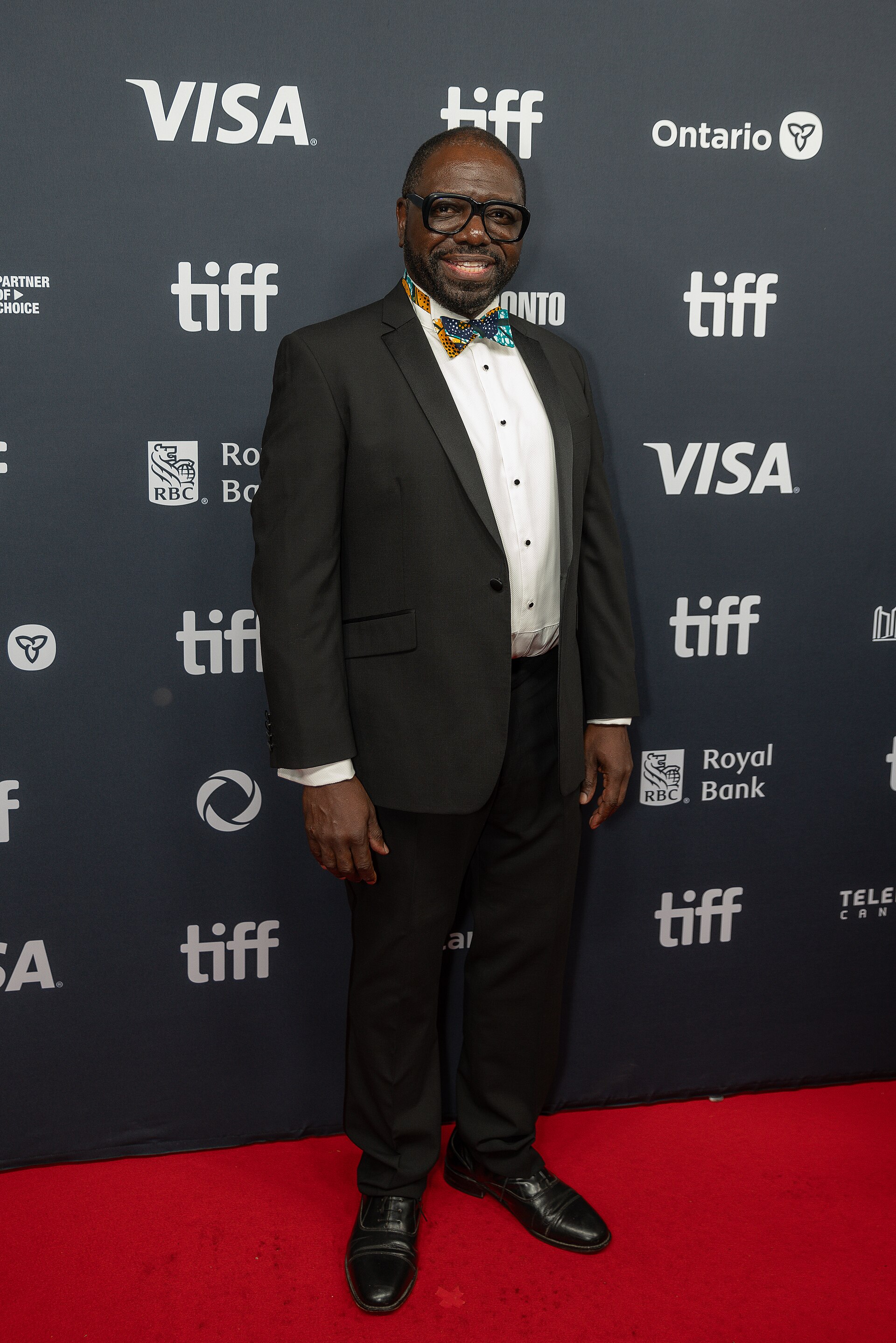 David Webber, actor in 'Hard Truths', at the 2024 Toronto International Film Festival