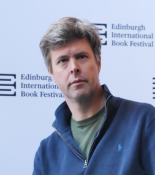 David Szalay at the 2025 Edinburgh International Book Festival
