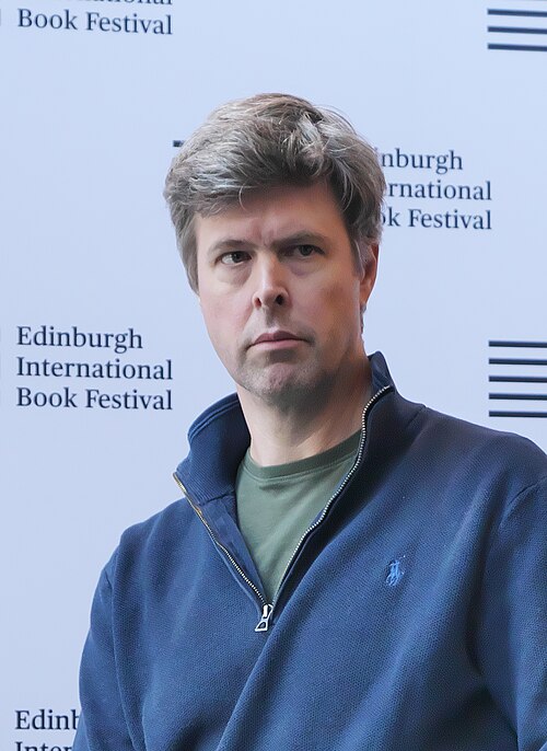 David Szalay at the 2025 Edinburgh International Book Festival