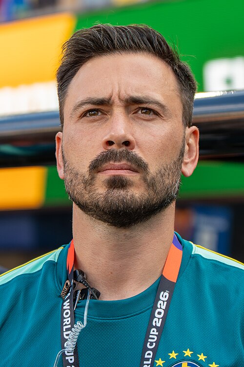Davide Ancelotti during Brazil v Morocco on 13 June 2026 at the 2026 FIFA World Cup at NY/NJ Stadium in East Rutherford, NJ