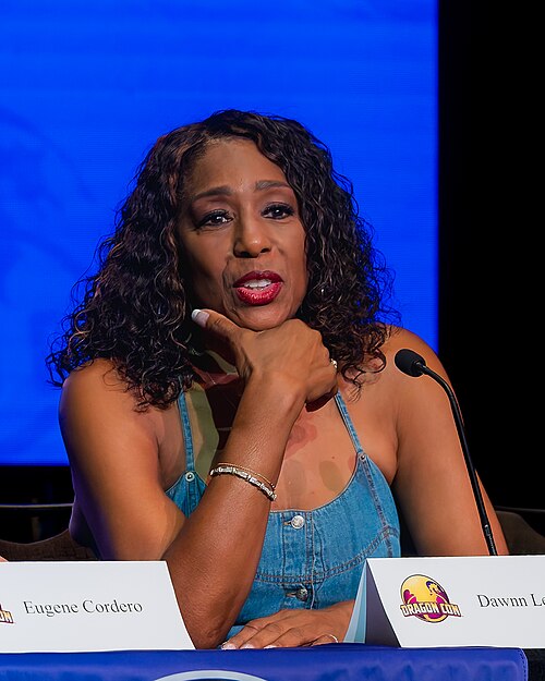 Dawnn Lewis, actor and singer, at Dragon Con in Atlanta Ga September 4 2026