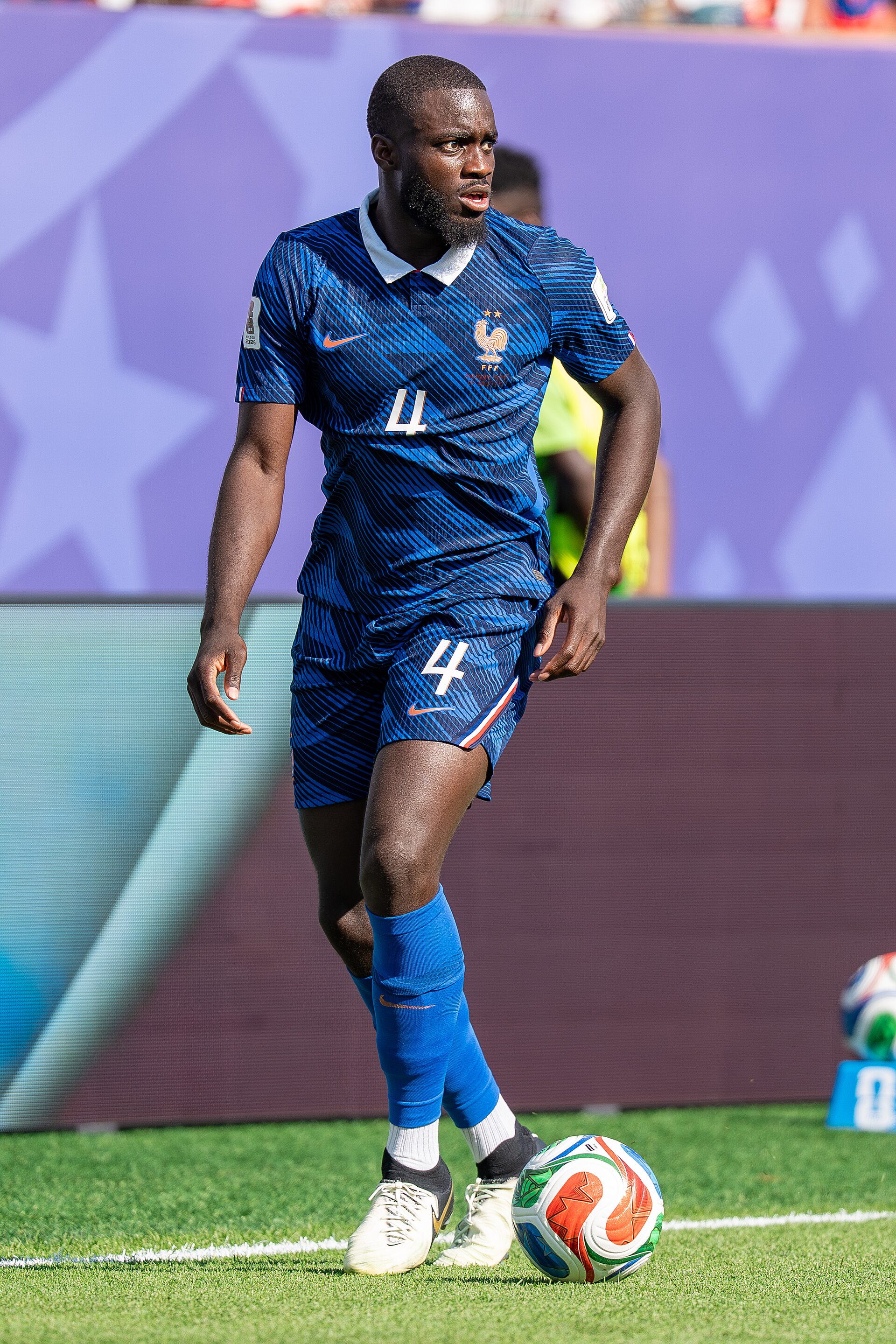 Dayot Upamecano during France v Paraguay at the 2026 FIFA World Cup