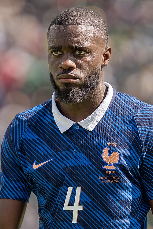 Dayot Upamecano during France v Senegal on 16 June 2026 at the 2026 FIFA World Cup at NY/NJ Stadium in East Rutherford, NJ