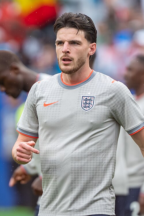 Declan Rice during England v Ghana on 23 June 2026 at the 2026 FIFA World Cup