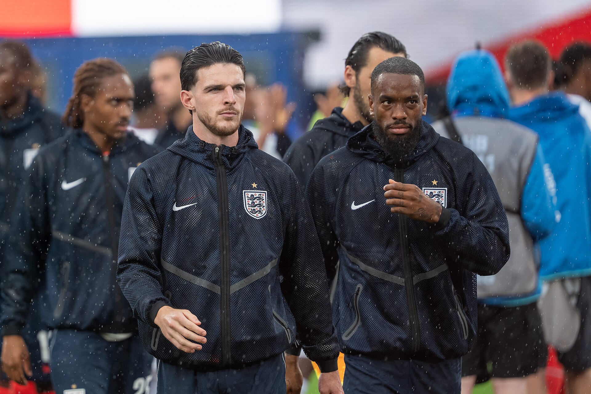 Declan Rice Ivan Toney during England v Panama on 27 June 2026 at the 2026 FIFA World Cup