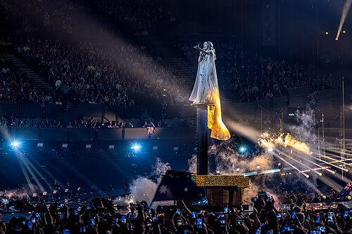 Delta Goodrem performing Eclipse, representing Australia in the 2nd Semi Final of the 2026 Eurovision Song Contest in Vienna
