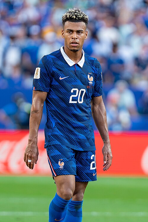 Desire Doue during France v Paraguay at the 2026 FIFA World Cup