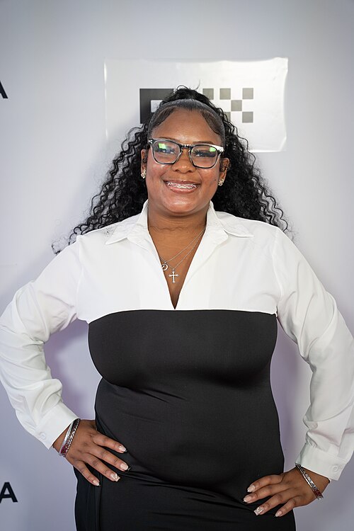 Diamond Honeycutt at the premiere of HARVEST at Tribeca Film Festival 2026.