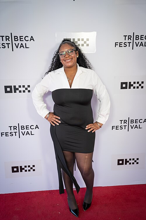 Diamond Honeycutt at the premiere of HARVEST at Tribeca Film Festival 2026.