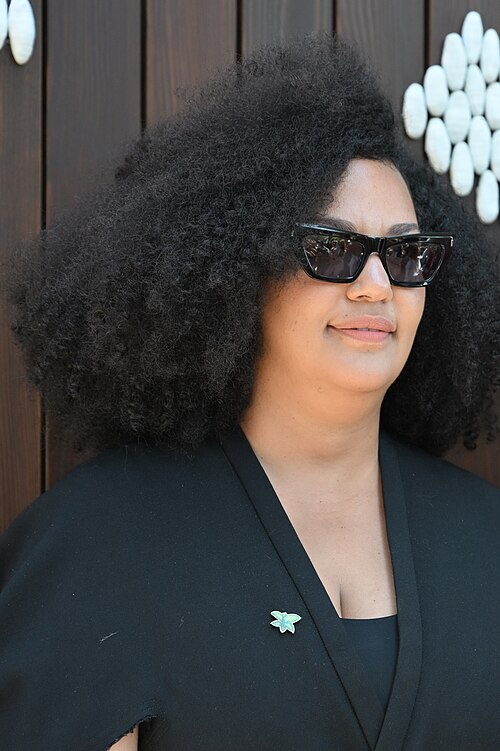 Diana Lima, Brazilian,curator based in New York and Rosana Paulino at the Biennale di Venezia 2026