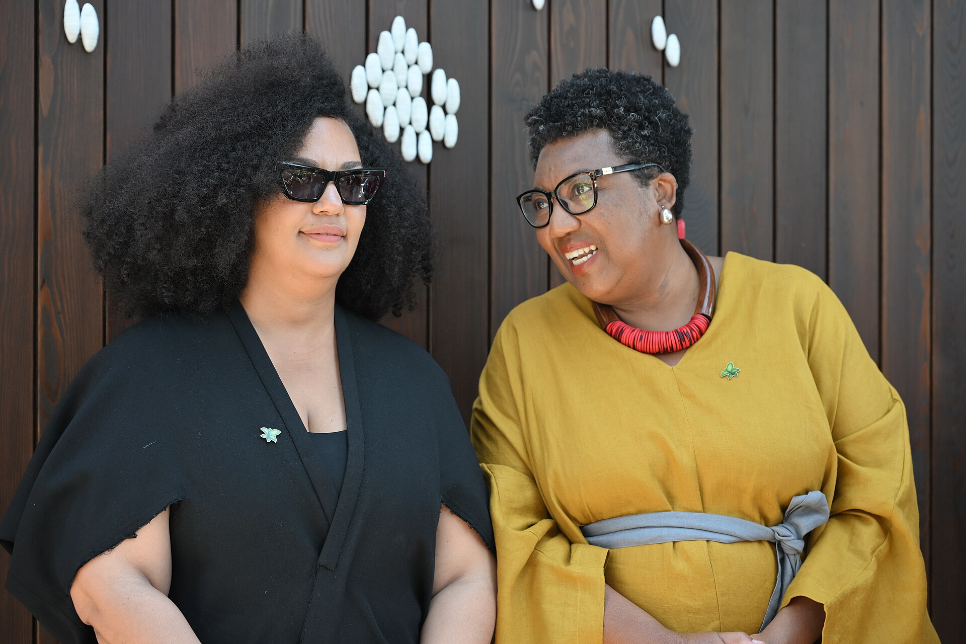 Diana Lima and Rosana Paulino at the Biennale di Venezia 2026