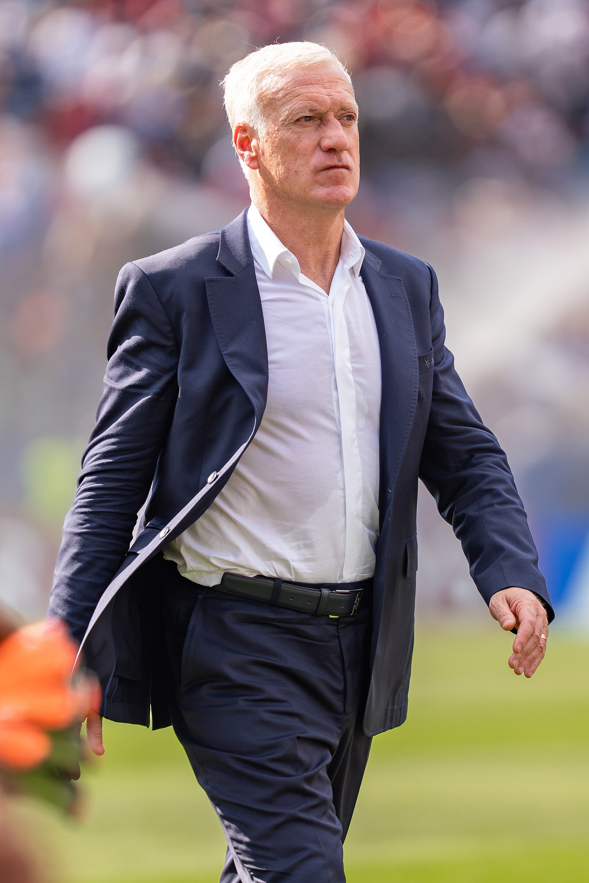 Didier Deschamps during France v Morocco at the 2026 FIFA World Cup