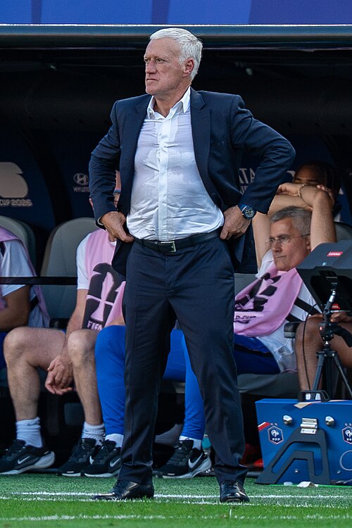 Didier Deschamps during France v Paraguay at the 2026 FIFA World Cup