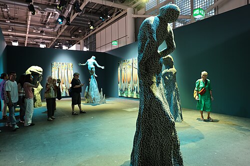 Didier William exhibit in the Unlimited showcase at Art Basel 2025