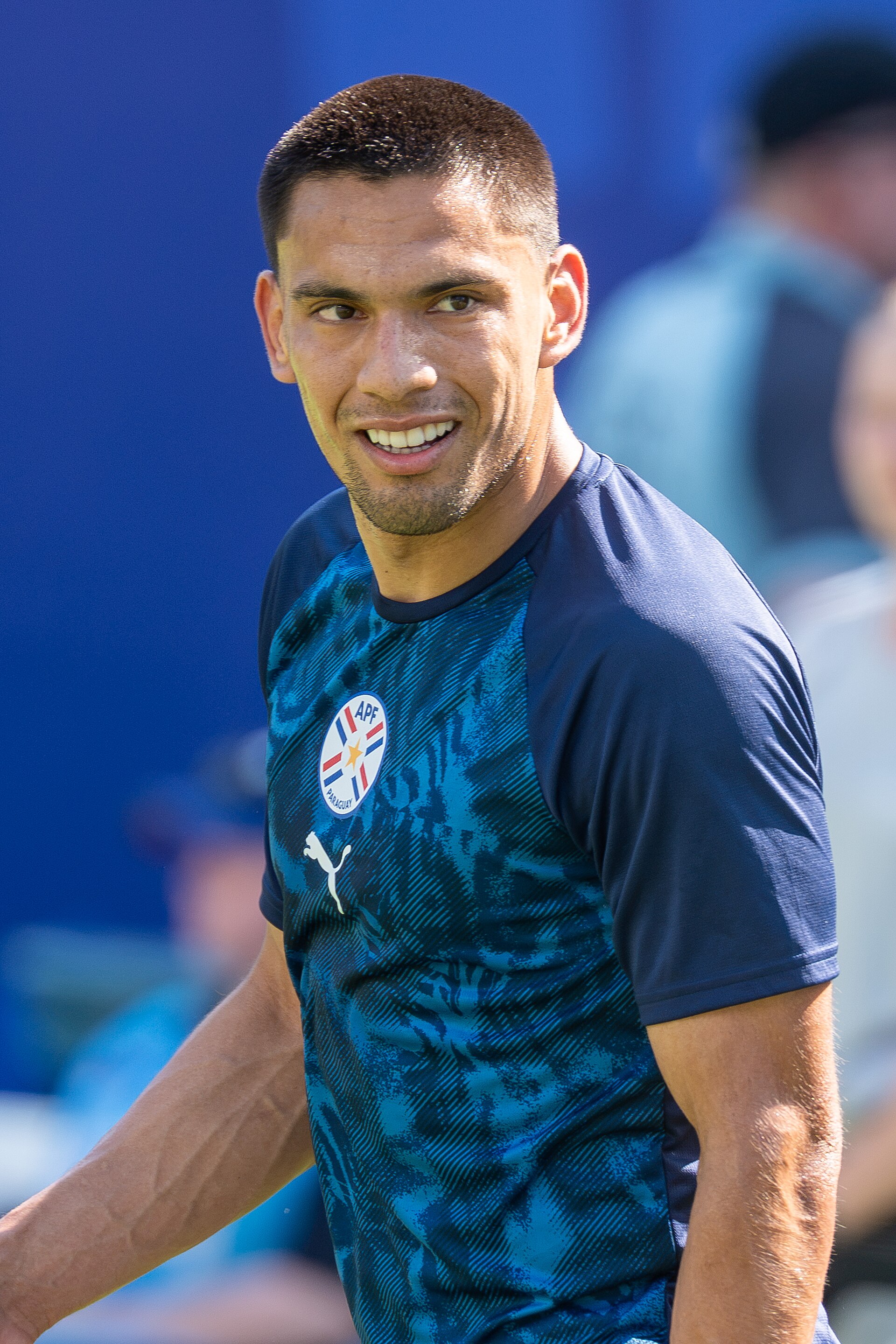 Diego Gomez during France v Paraguay at the 2026 FIFA World Cup