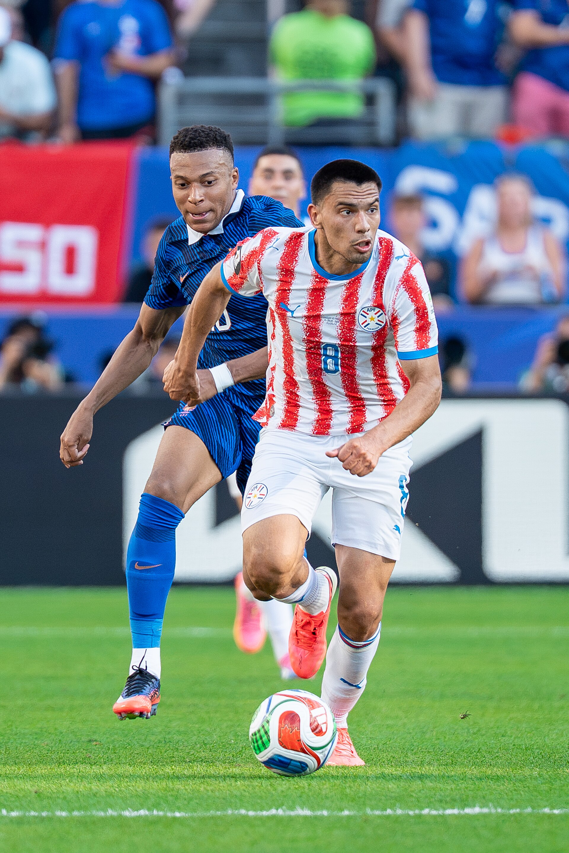 Diego Gomez during France v Paraguay at the 2026 FIFA World Cup