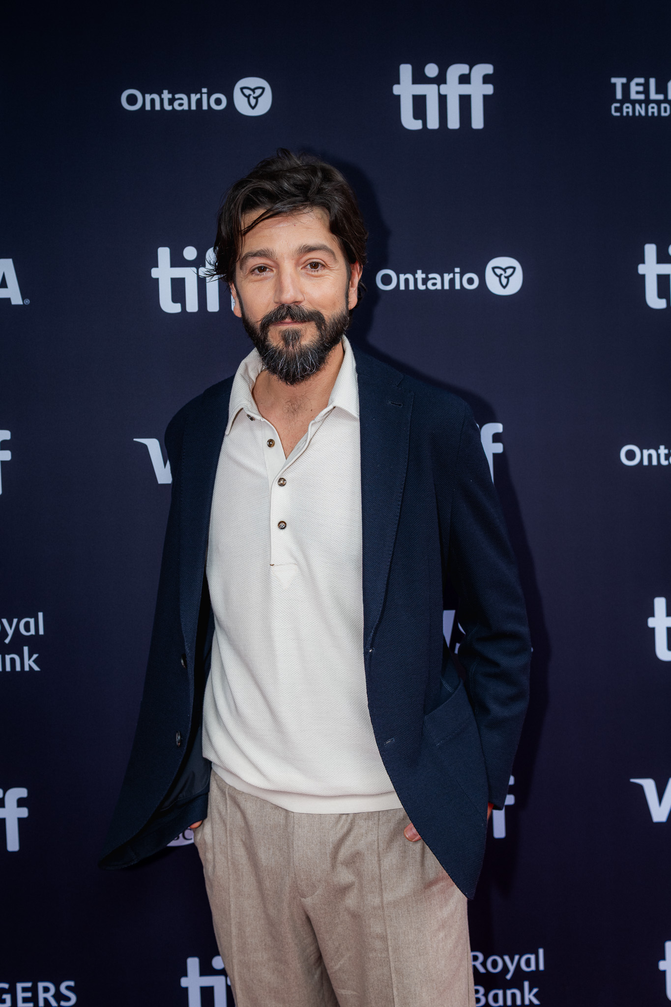 Actor and Director Diego Luna attends the presentation of Hombre al Agua at TIFF 2026
