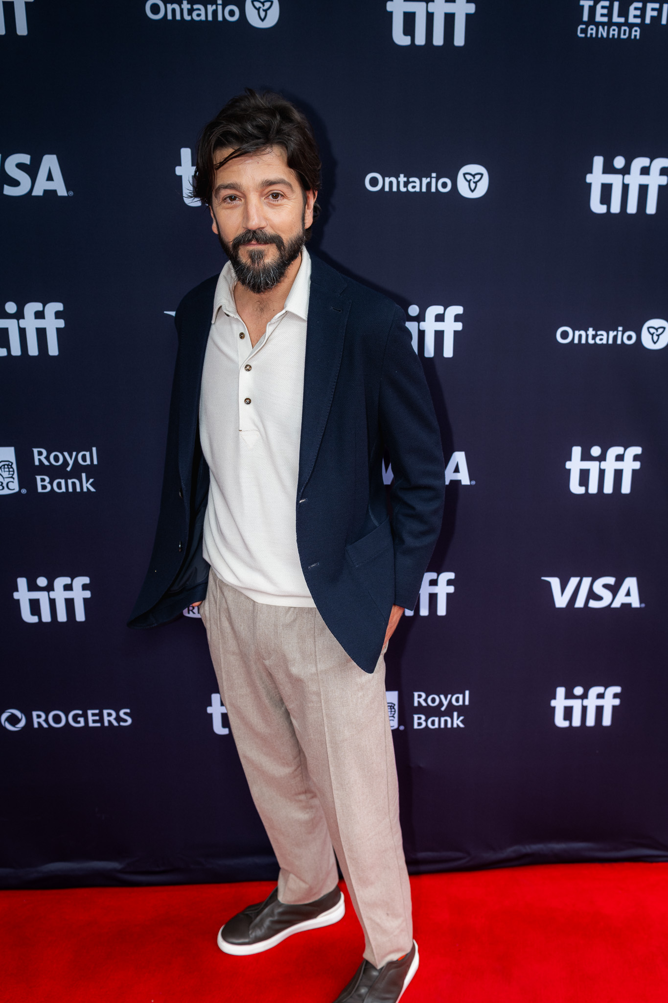 Actor and Director Diego Luna attends the presentation of Hombre al Agua at TIFF 2026