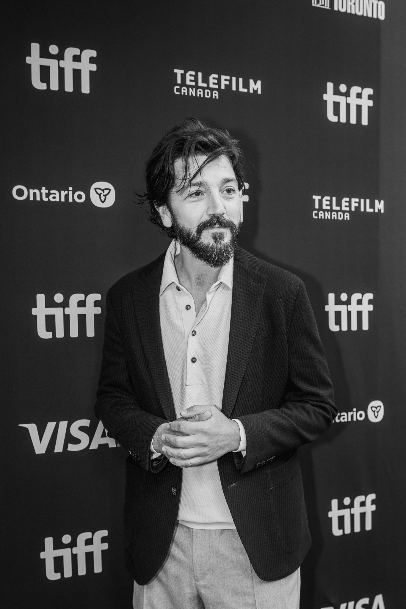 Actor and Director Diego Luna attends the presentation of Hombre al Agua at TIFF 2026