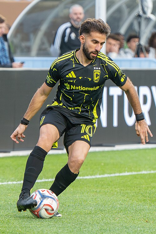 Diego Rossi during New York City FC vs Columbus Crew on May 10, 2026