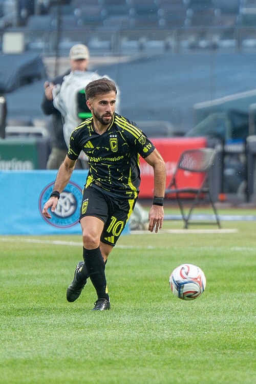 Diego Rossi during New York City FC vs Columbus Crew on May 10, 2026