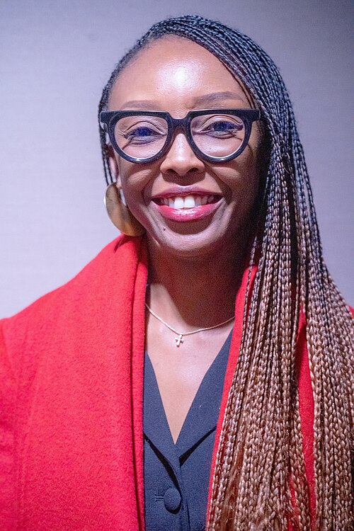 Director Bea Wangondu at the premiere of Kikuyu Land during the 2026 Sundance Film Festival