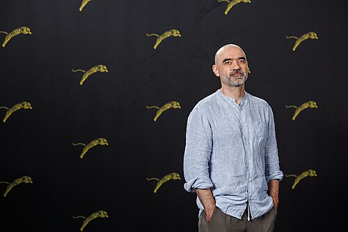 Director Florin Șerban attends "Nu e locul tau aici" photocall during the 79th Locarno Film Festival on August 09, 2026 in Locarno, Switzerland.
