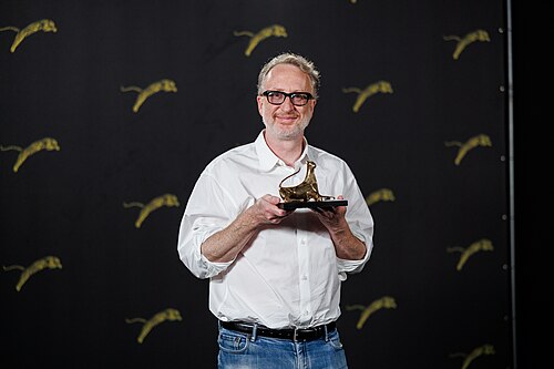 Director James Gray attends "Paper Tiger" photocall during the 79th Locarno Film Festival on August 09, 2026 in Locarno, Switzerland.