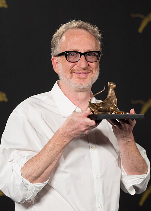 Director James Gray with his Pardo alla Carriera award at the 79th Locarno Film Festival 2026