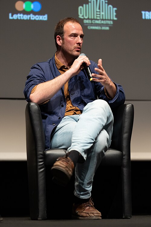 Director of the documentary Gabin, Maxence Voiseux at 2026 Cannes Film Festival