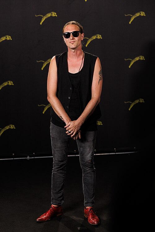 Director Peter Brunner attends "Down the Arm of God" photocall during the 79th Locarno Film Festival on August 12, 2026 in Locarno, Switzerland.