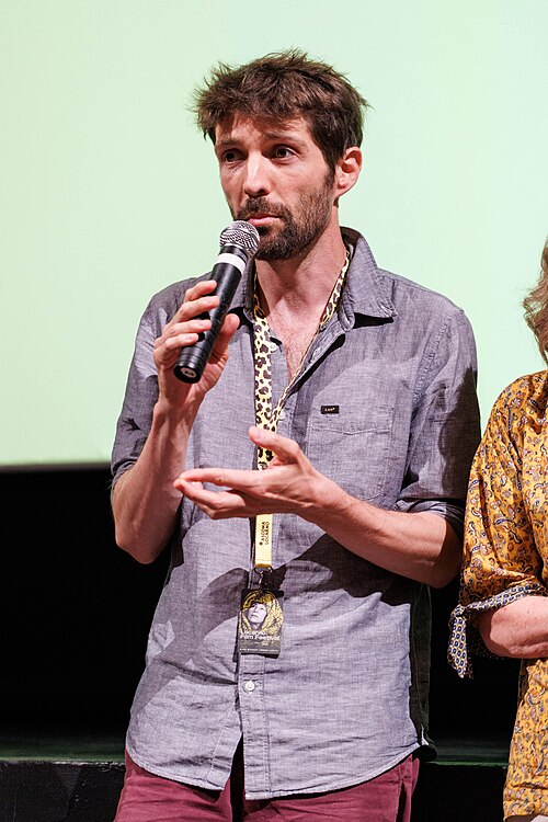 Director Remy Schaepman at the 79th Locarno Film Festival on August 08, 2026 in Locarno, Switzerland.