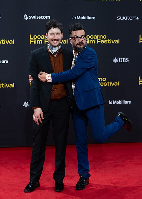 Directors Cristóbal León and Joaquín Cociña at the 79th Locarno Film Festival 2026