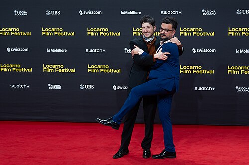 Directors Cristóbal León and Joaquín Cociña at the 79th Locarno Film Festival 2026