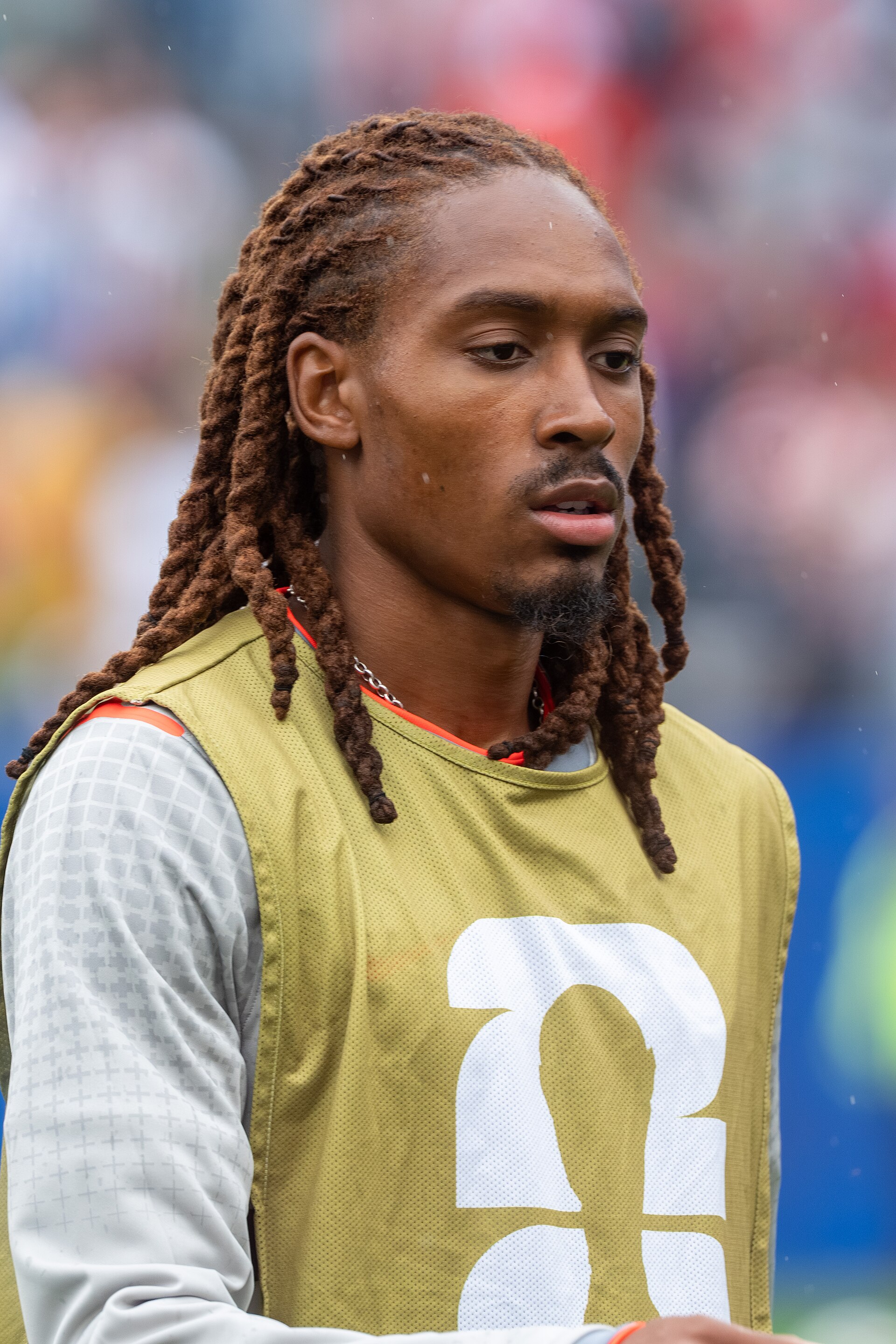 Djed Spence during England v Ghana on 23 June 2026 at the 2026 FIFA World Cup