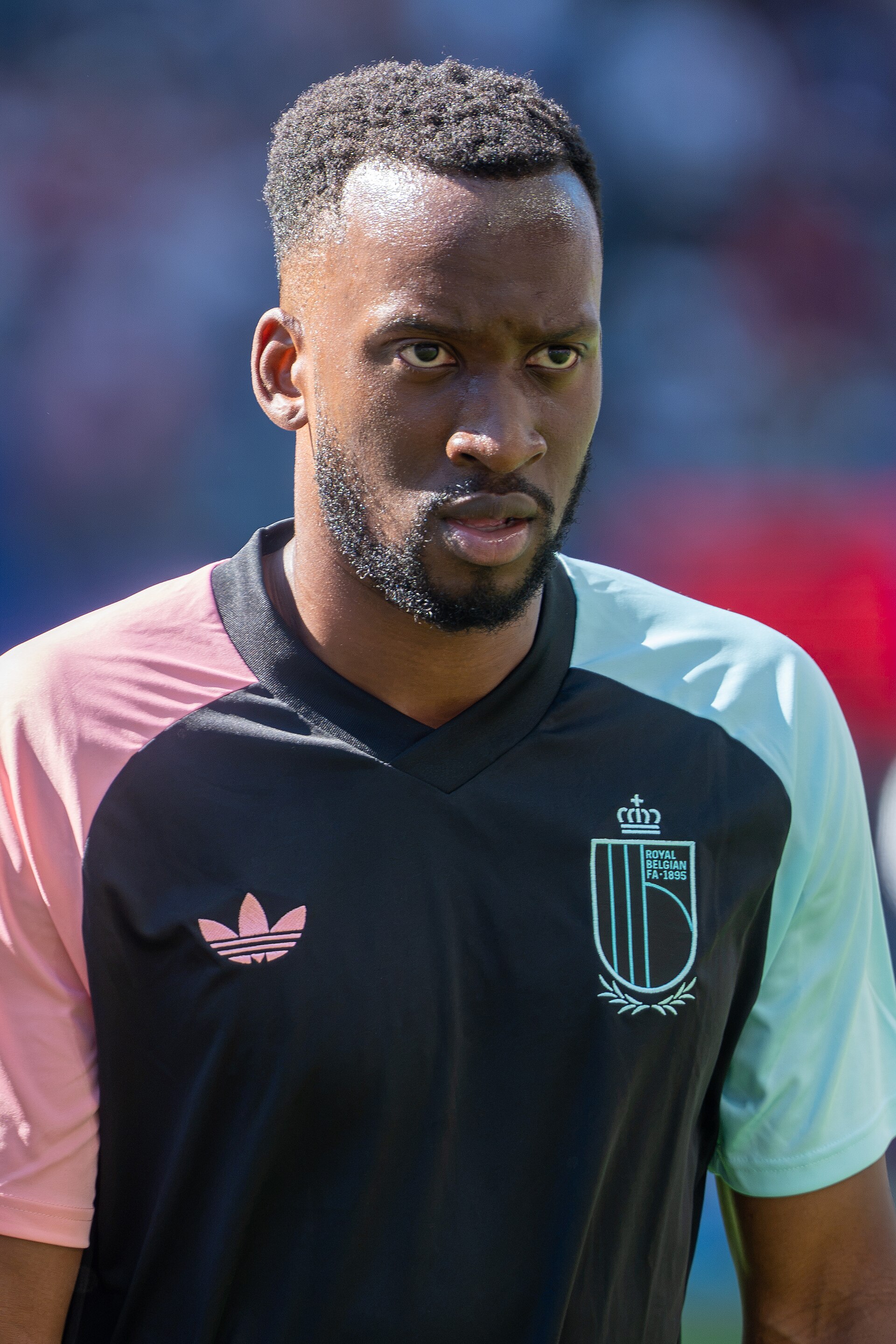 Dodi Lukebakio during Belgium v United States at the 2026 FIFA World Cup