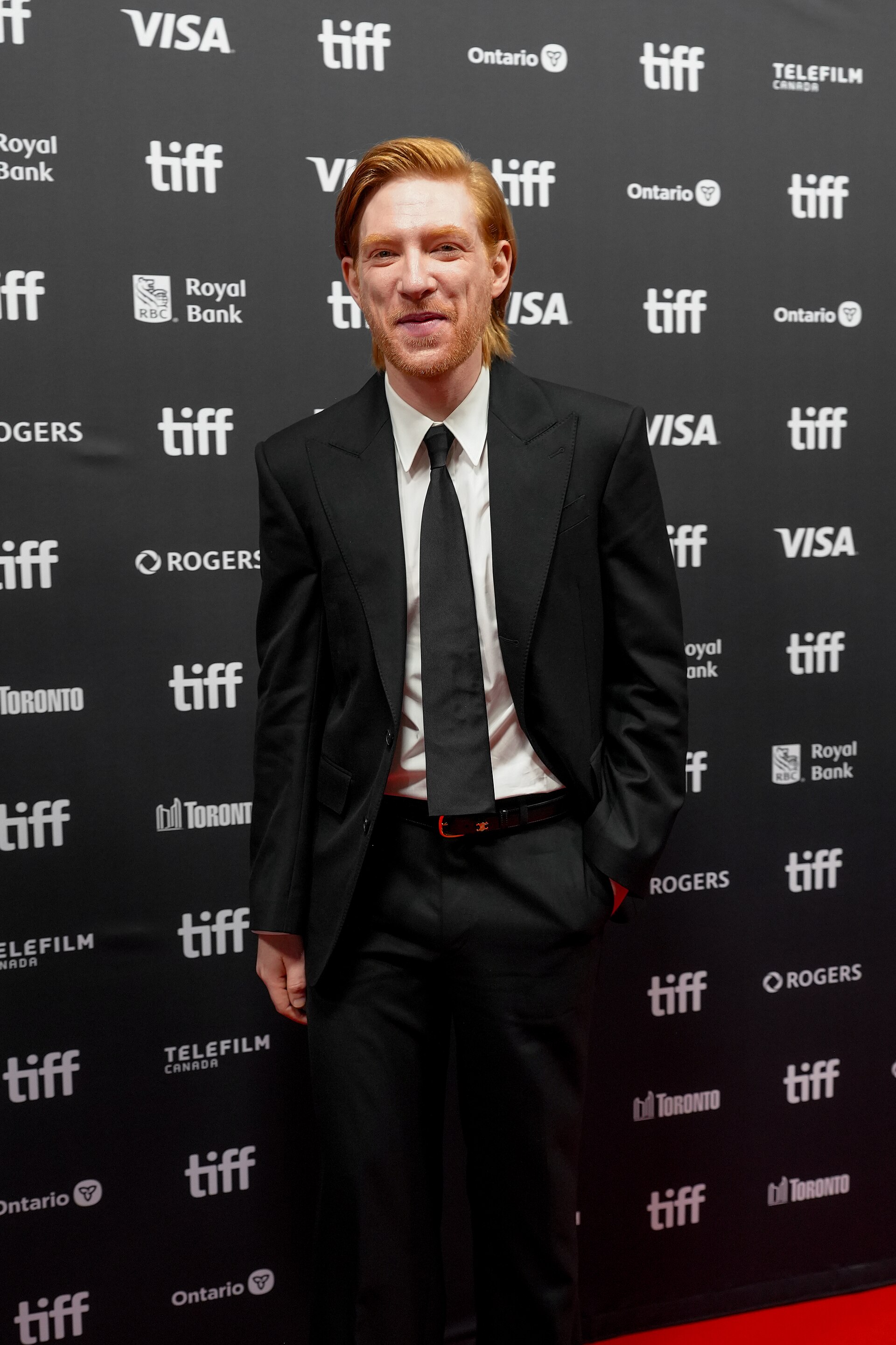 Domhnall Gleeson, actor, at the 2026 Toronto International Film Festival (TIFF) for Bucking Fastard Canadian Premiere