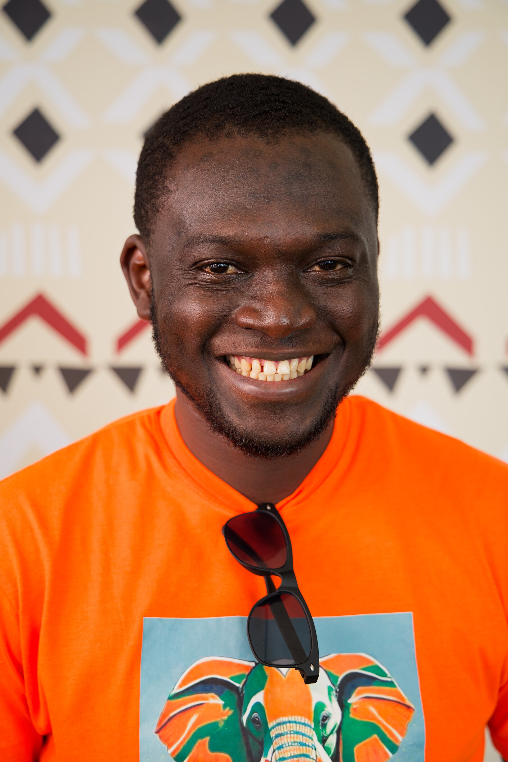 Donatien Kangah at Wikimania 2025