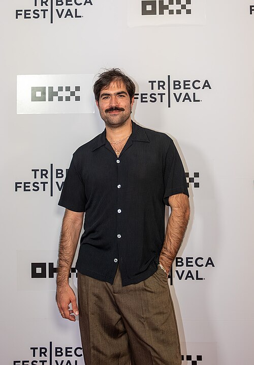 Doron Max Hagay, writer and director, at the 2026 Tribeca Festival for the movie She Keeps Me Young.