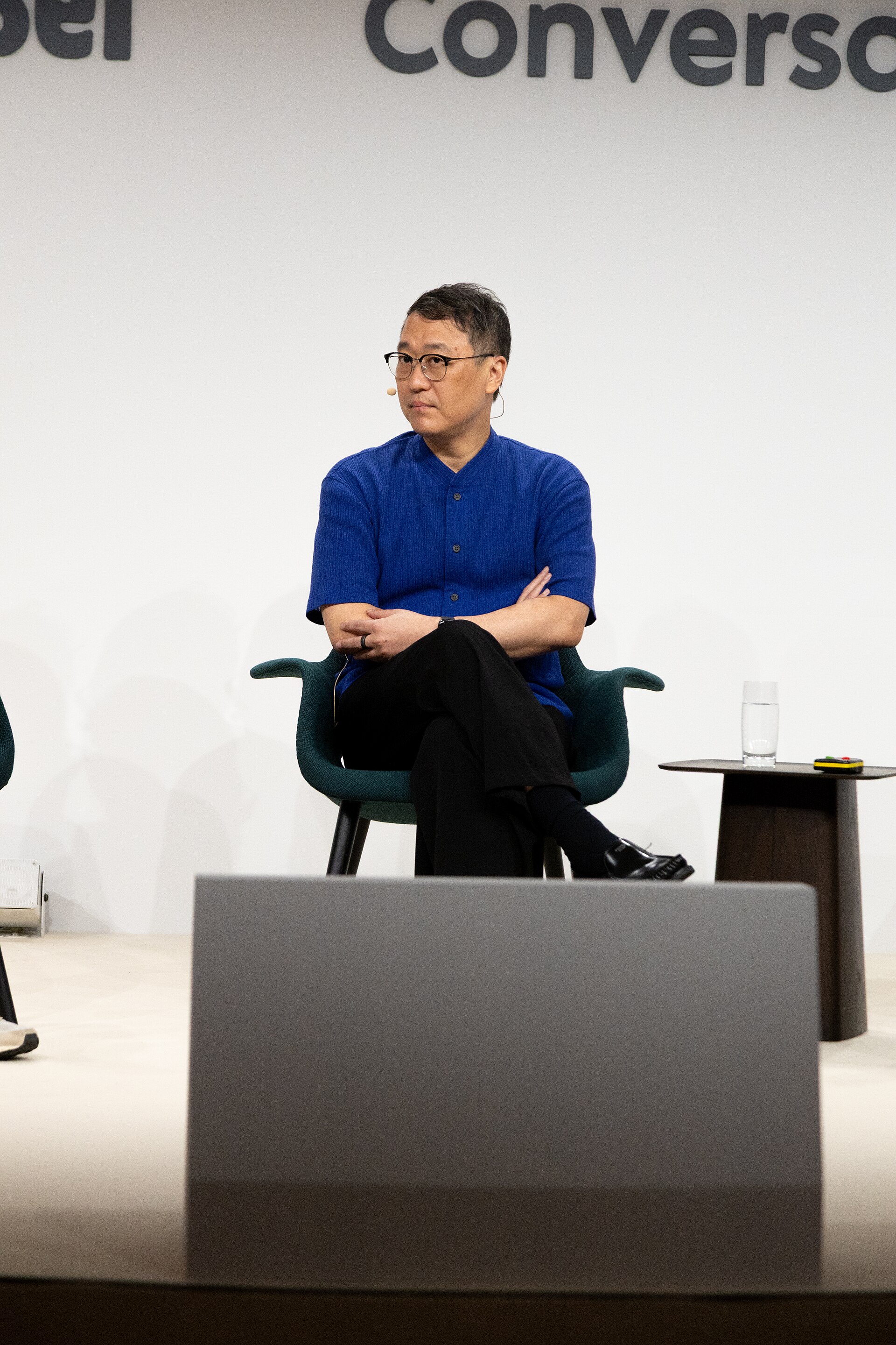 Doryun Chong, artistic director, chief curator at M+ Hong Kong, at the Art Basel international art fair in Basel, Switzerland in June 2025.