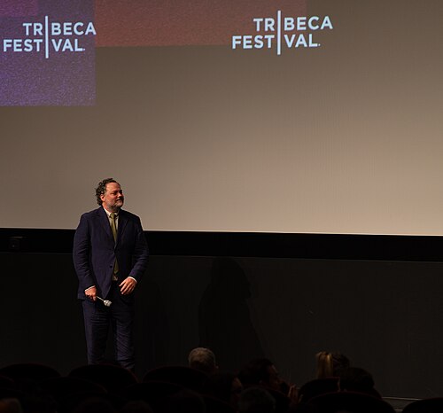 Director Drake Doremus on stage during the world premiere of "Next Life" at the Tribeca Film Festival 2026.