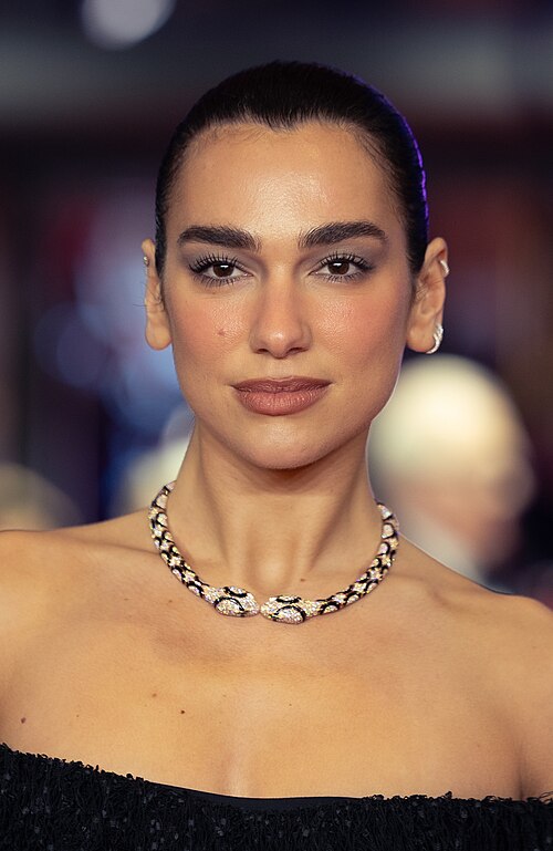 Singer Dua Lipa as a guest at the premiere of Rosebush Pruning at the 2026 Berlin International Film Festival