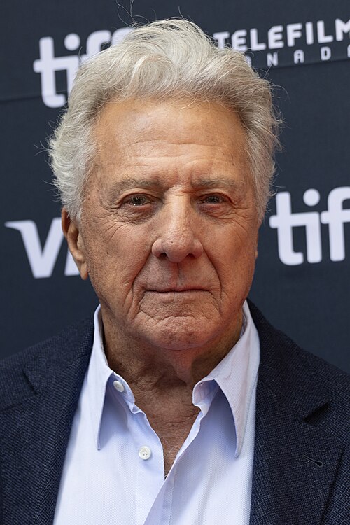 Dustin Hoffman, actor, at the 2025 Toronto International Film Festival (TIFF) for the movie Tuner.