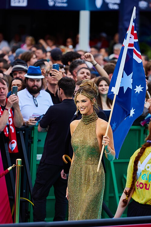 ESC 2026 Turquoise Carpet Event Delta Goodrem 007