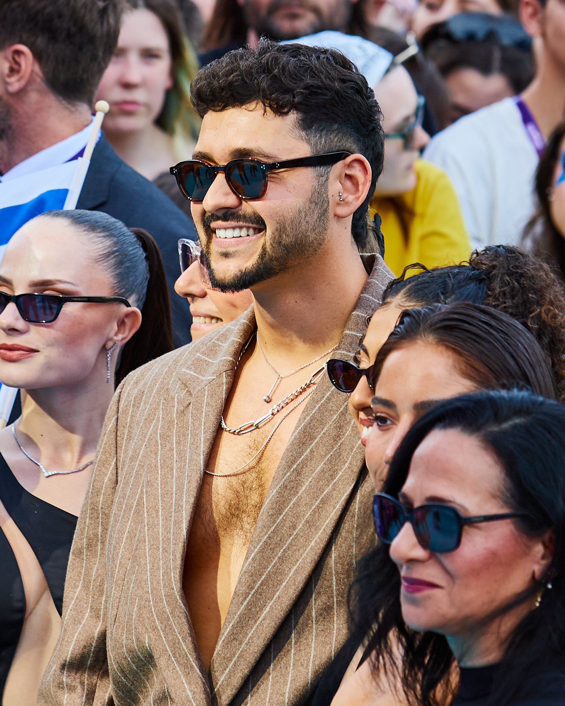 ESC 2026 Turquoise Carpet Event Noam Bettan 001