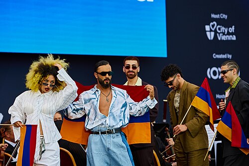 ESC 2026 Turquoise Carpet Event Simón 001