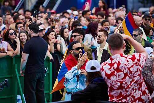 ESC 2026 Turquoise Carpet Event Simón 003