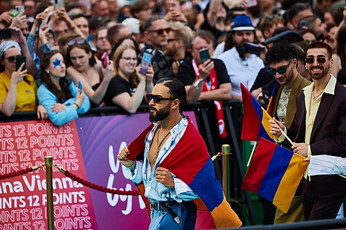 ESC 2026 Turquoise Carpet Event Simón 005